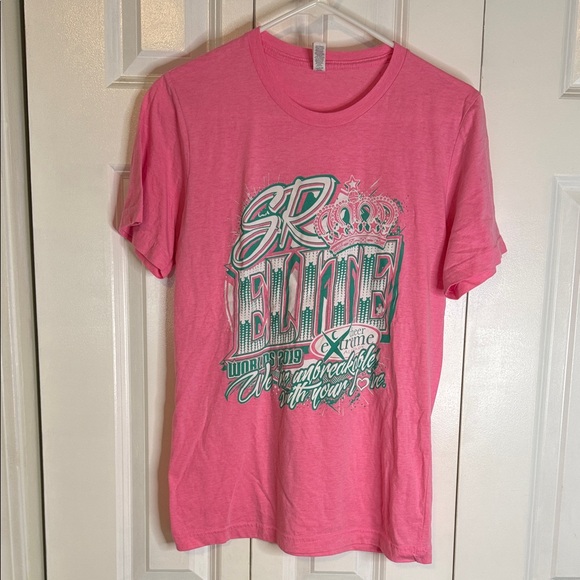 SENIOR ELITE 2019 Bella Canvas Pink Graphic Tee - Picture 2 of 3